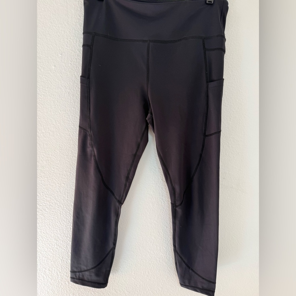 ZYIA Black Leggings with Pockets